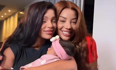 Brunna Gonçalves e Ludmilla celebram os 2 meses da filha Zuri