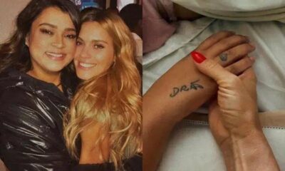 Carolina Dieckmann presta homenagem emocionante à amiga Preta Gil