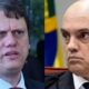 Moraes notifica Tarcísio sobre acusações em sessão do STF