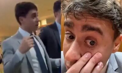 Nikolas Ferreira é ferido em tumulto na Câmara dos Deputados