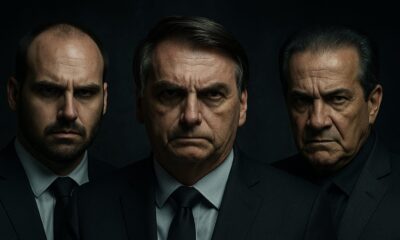 PF indicia Jair Bolsonaro e Eduardo Bolsonaro por tentativa de golpe e descumprimento de medidas judiciais