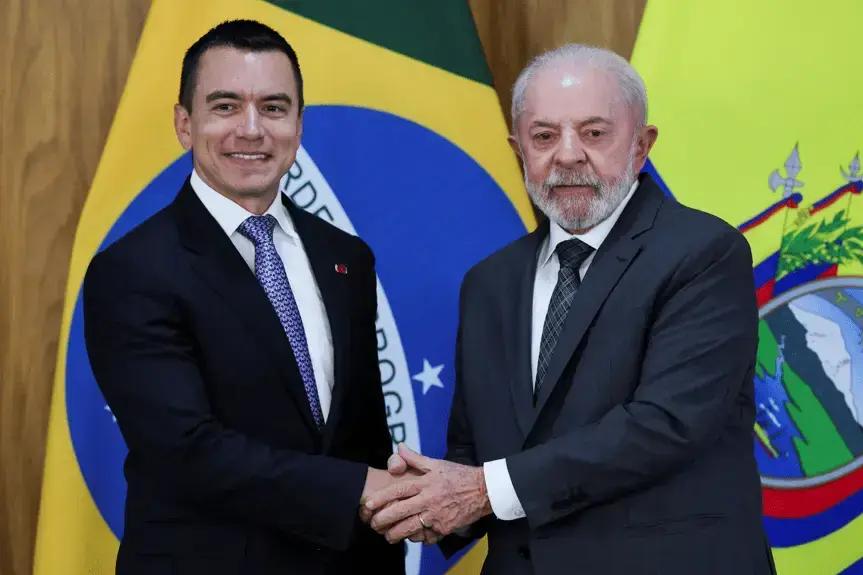 Lula e Noboa: Colaboração Contra o Crime Organizado e Relações Sul-Americanas