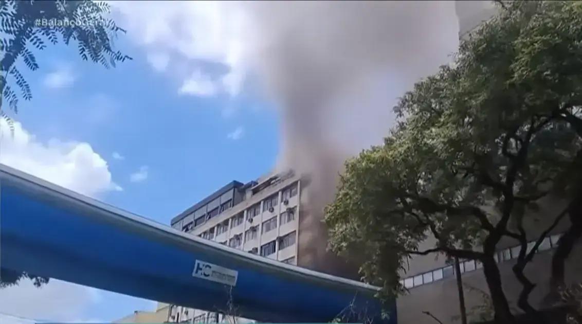 Incêndio atinge Instituto do Câncer em São Paulo sem vítimas