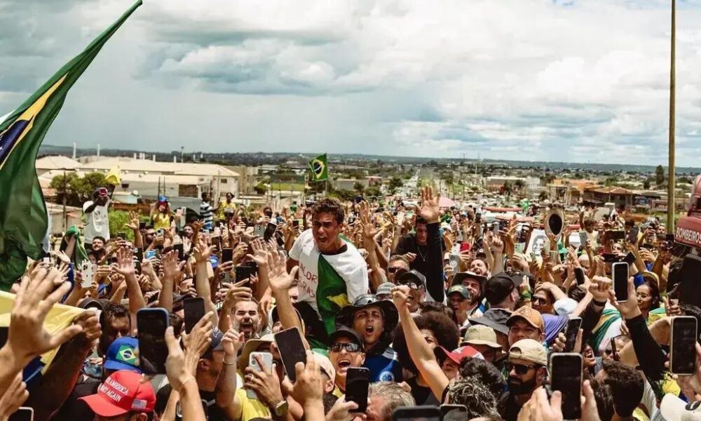 Manifestação em Brasília pede liberdade para Bolsonaro com 18 mil presentes