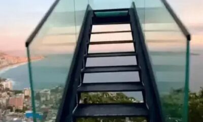 Prefeitura do Rio remove escada com vista do Leblon por questões de segurança