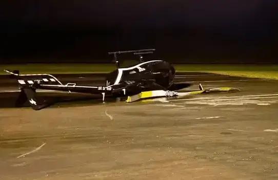 Brasileiro é preso após tentar roubar helicóptero em Caxambu