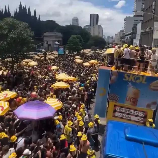 Carnaval 2026: Superlotação paralisa bloco com Calvin Harris em SP