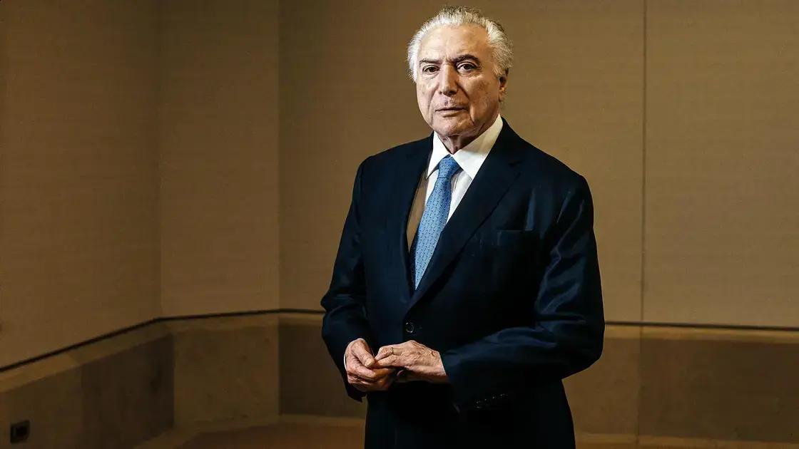 MDB testa candidatura de Michel Temer nas eleições presidenciais de 2026