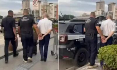 Piloto preso em Congonhas por abusos à infância e documentos falsos