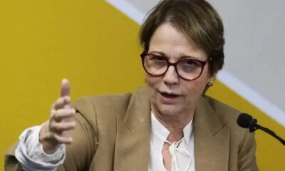 Senadora Tereza Cristina do PP critica nota de apoio a Toffoli